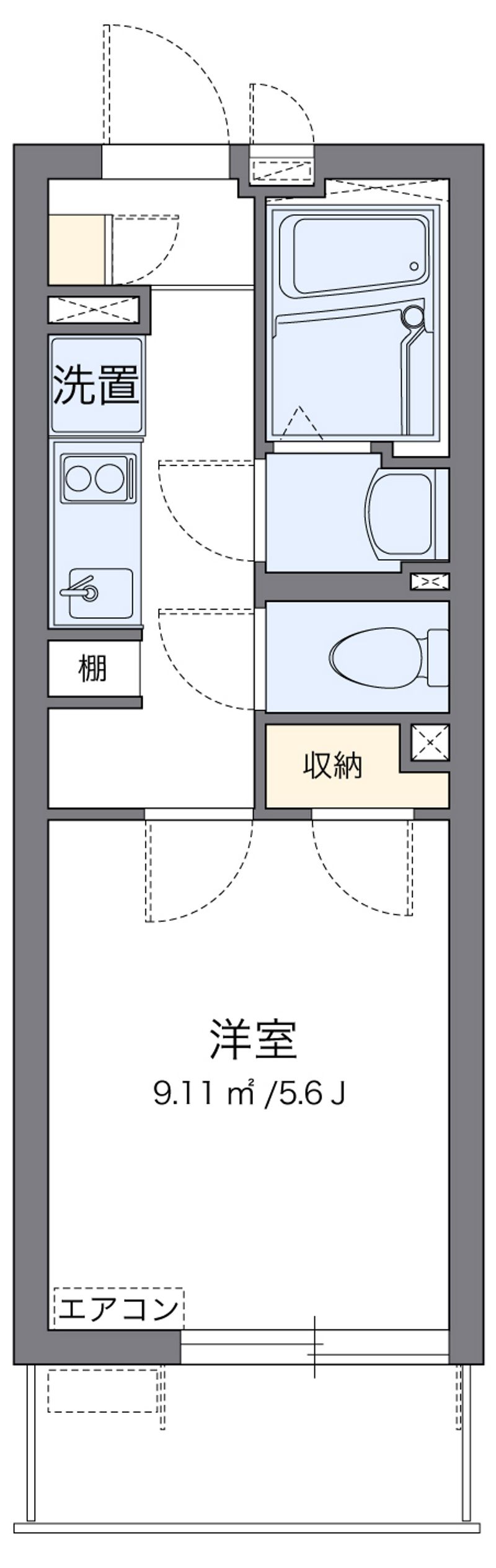 クレイノラーリノ　Ｕ京町 間取図
