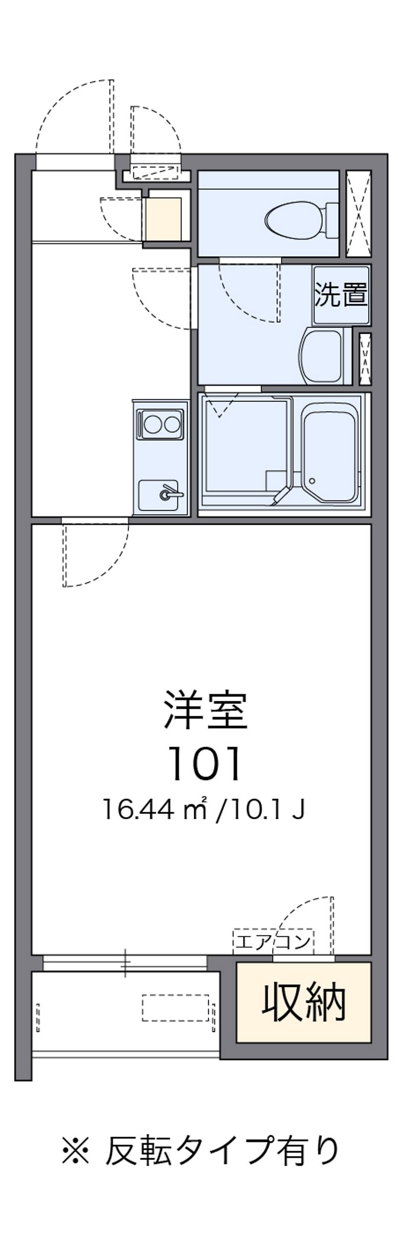 クレイノプルメリア 間取図