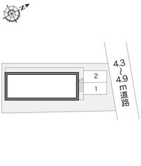 レオパレスシャトレ 駐車場