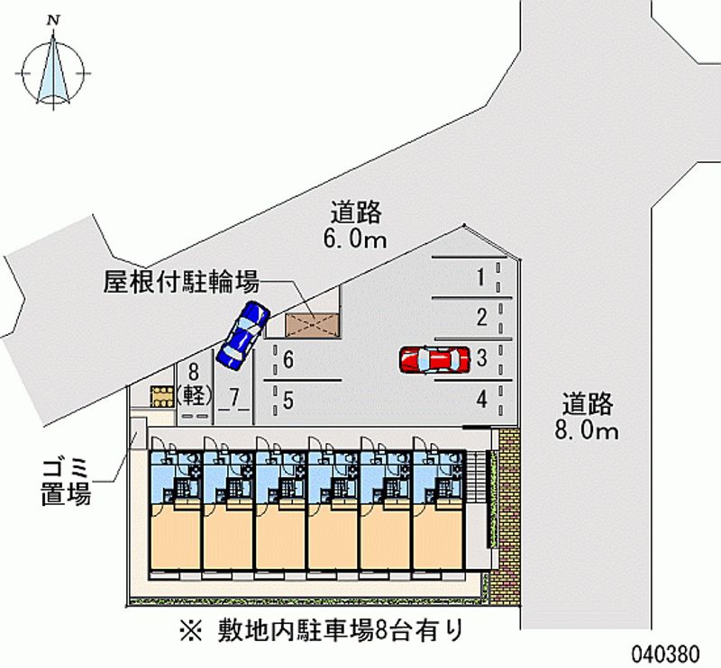 レオパレス善乃 月極駐車場