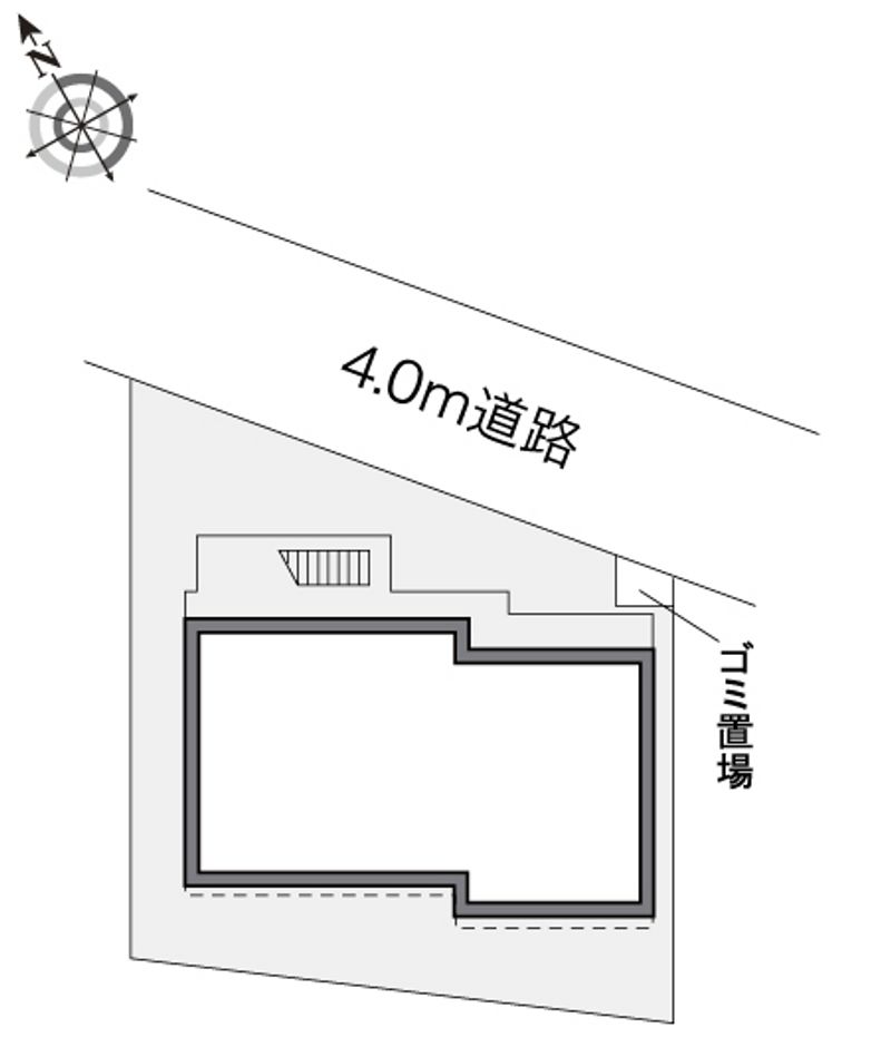 レオパレスオータニ 配置図