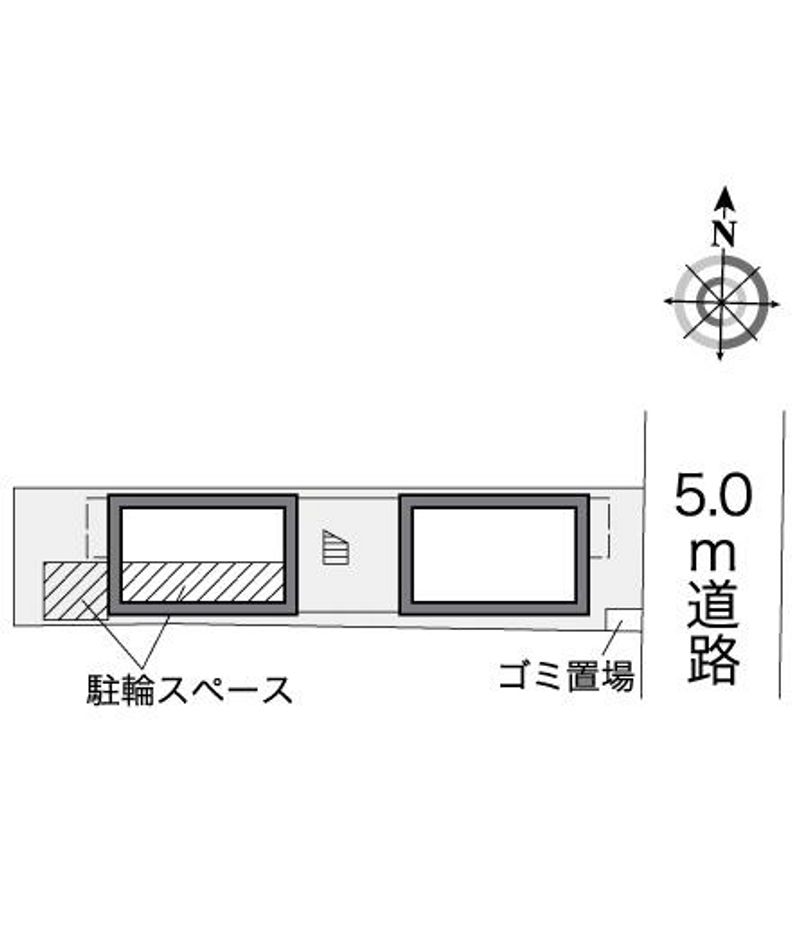 レオパレスエタージュ 配置図