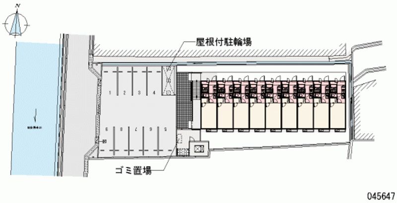 レオパレスひつかわ 月極駐車場