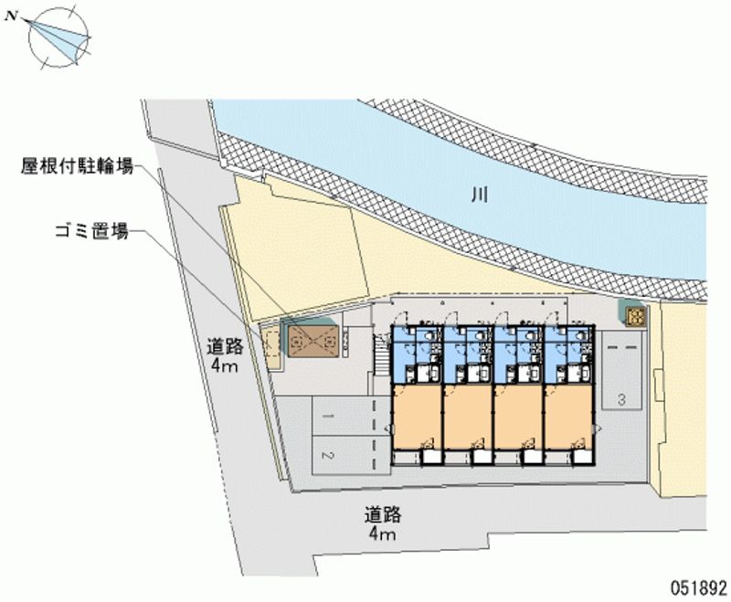 レオネクストローゼアム 区画図