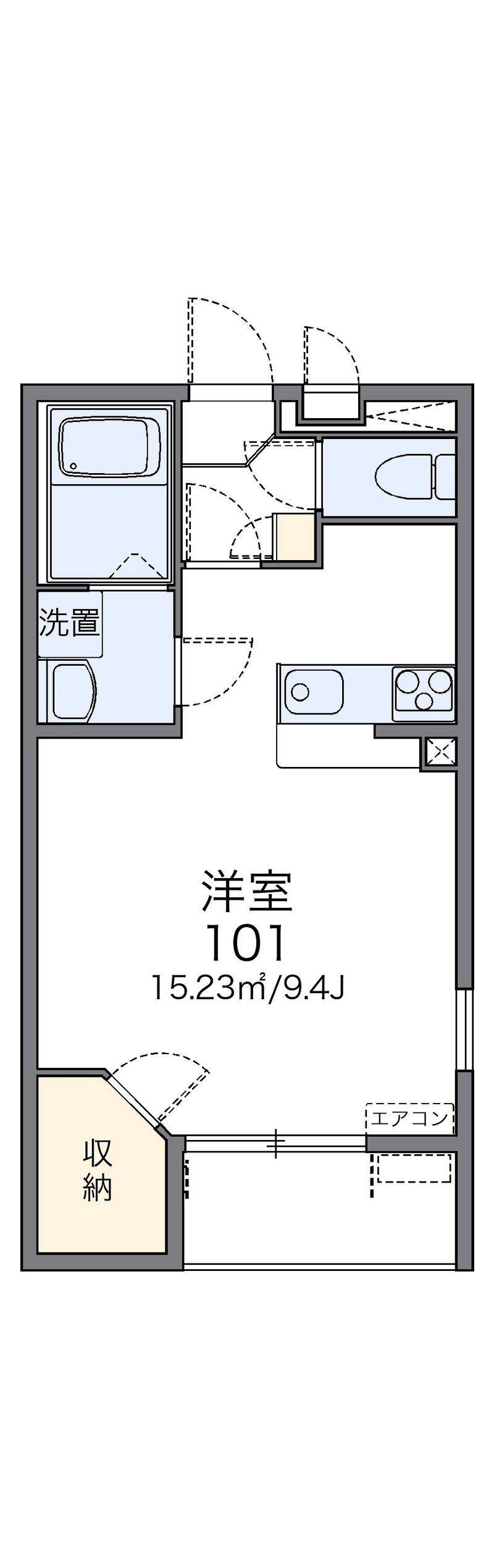 レオネクストマーネク戸田公園 間取図