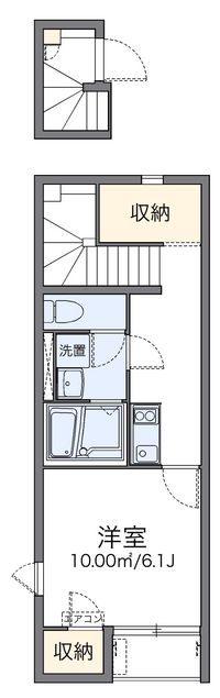 レオネクストグレイス玉川学園 間取り図