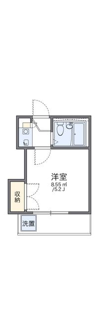 レオパレス上北沢 間取り図