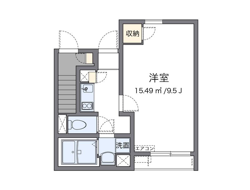 クレイノファウンデーション美好 間取り