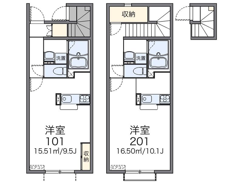 レオネクスト田代昌町 間取図