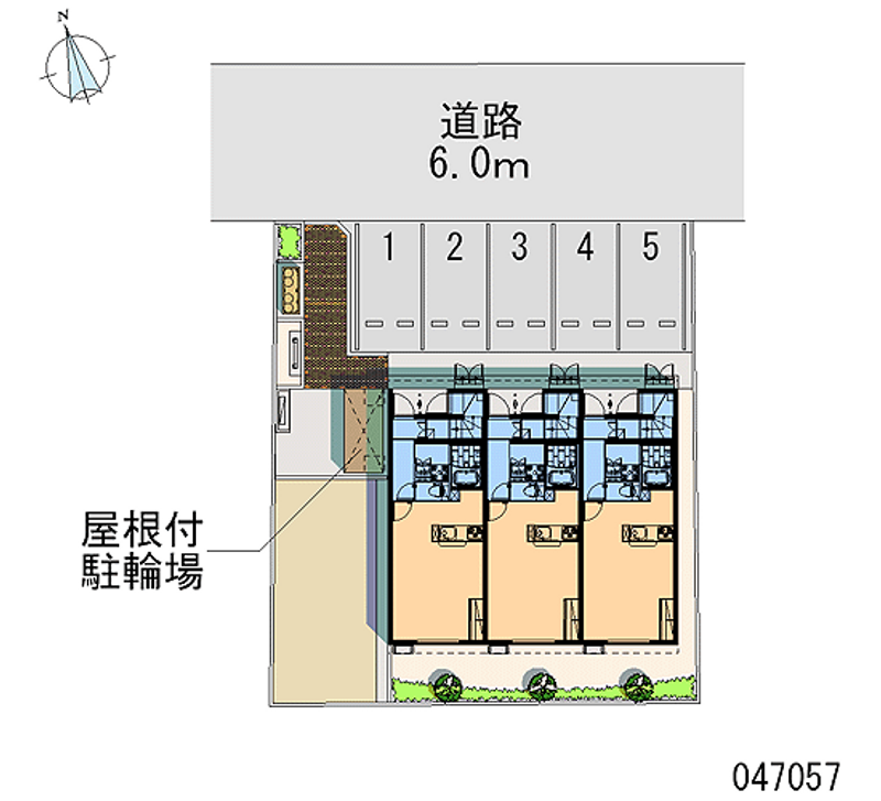 レオネクスト福住 月極駐車場