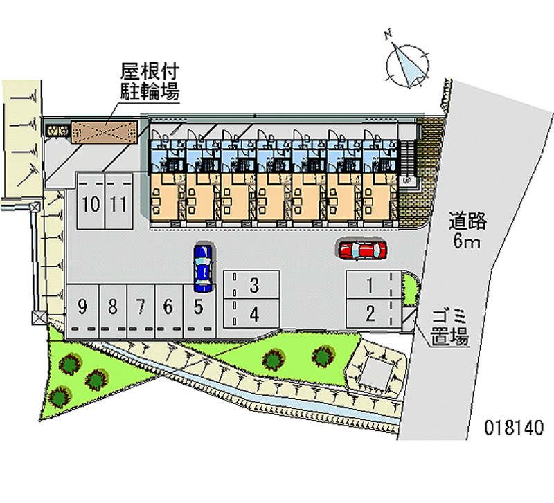 18140月租停車場