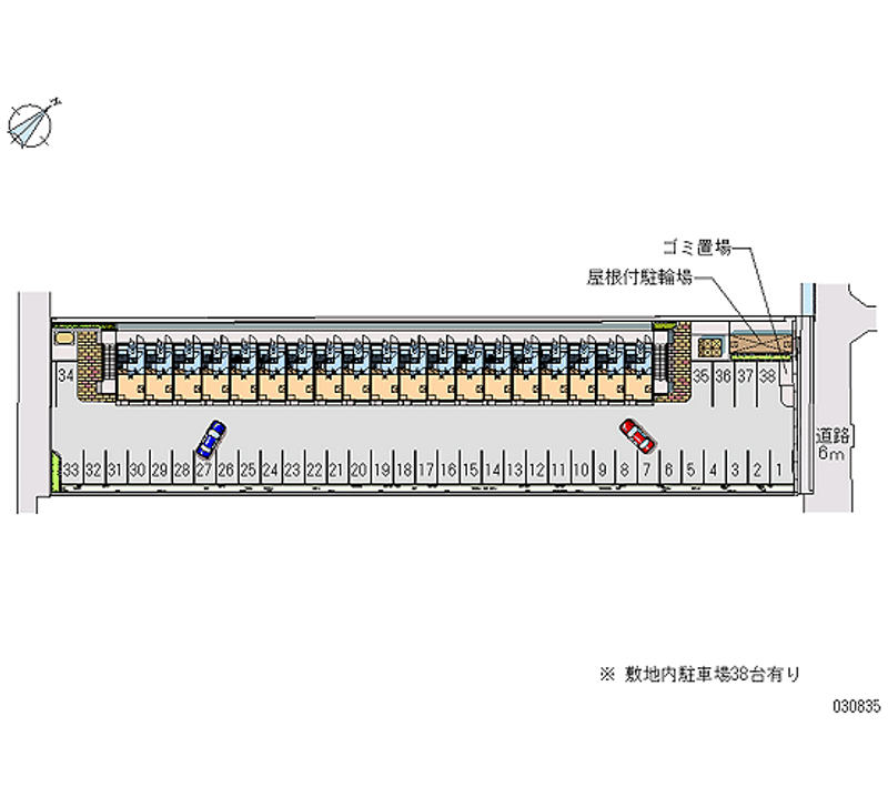 30835 bãi đậu xe hàng tháng