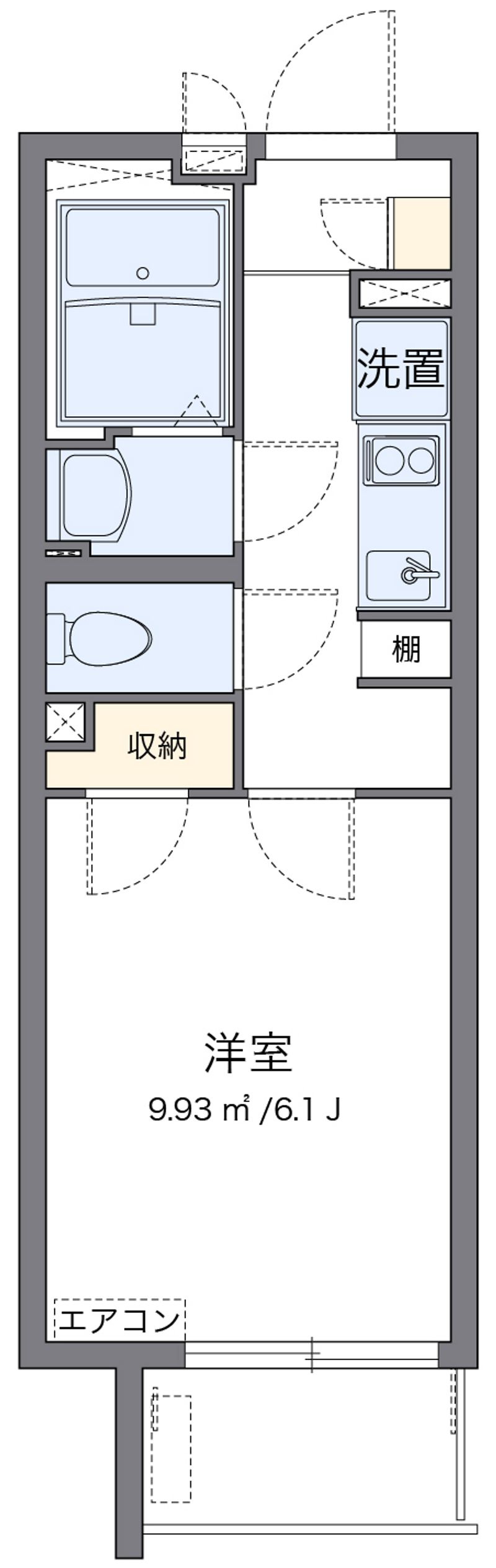 クレイノ緑園 間取り