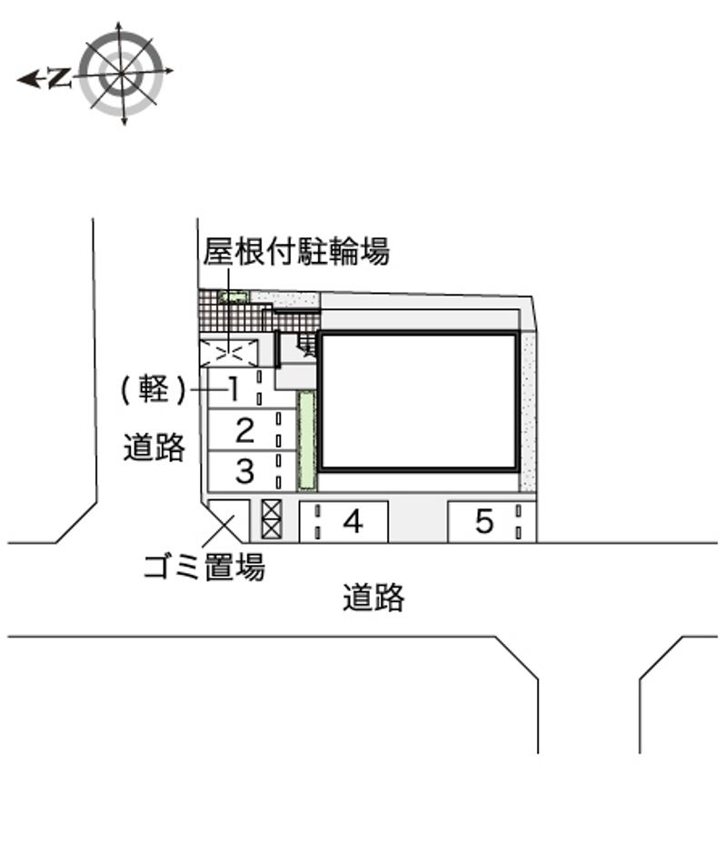 レオパレスエトワール則武 配置図
