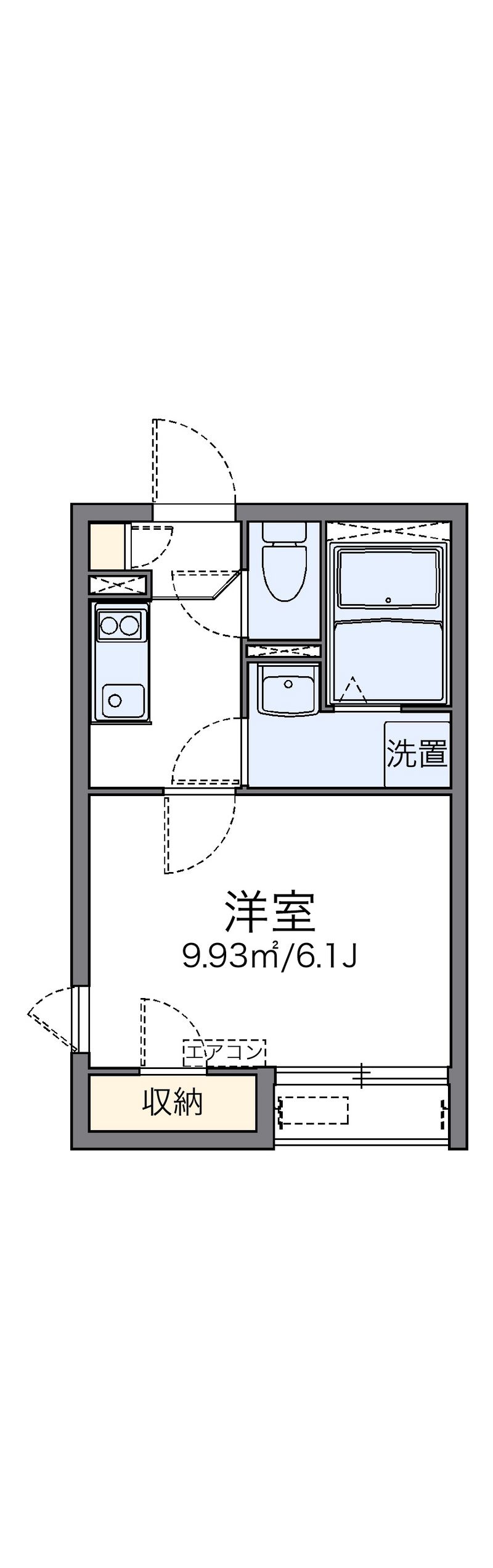 レオネクストカミオンダ 間取図