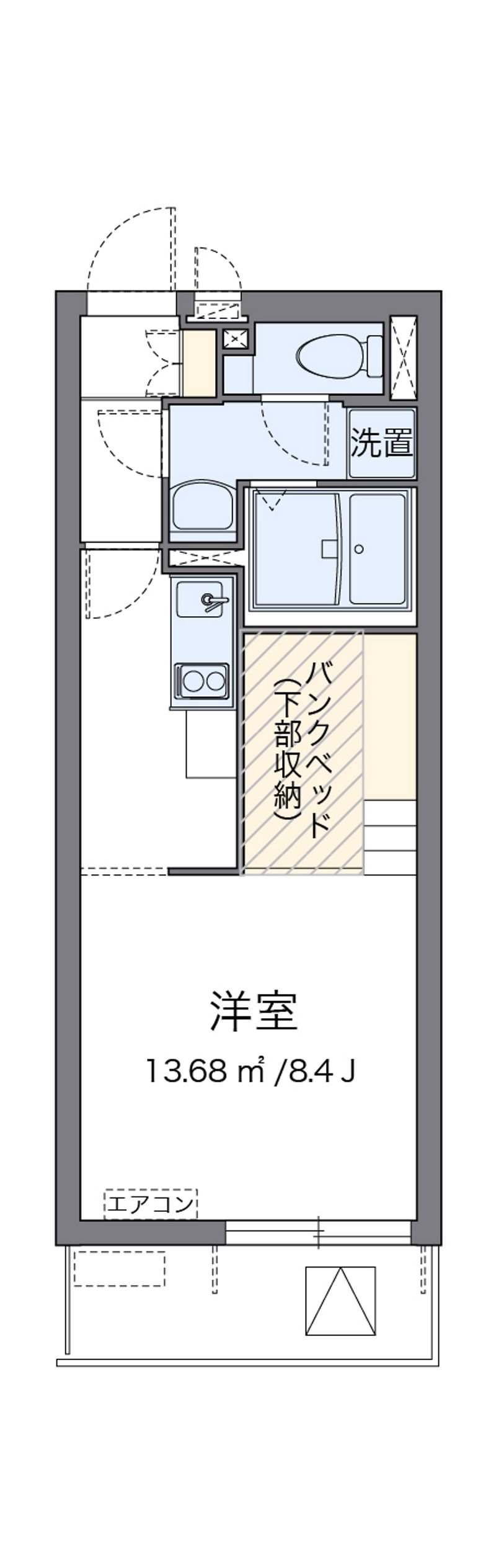ミランダシュエット 間取図