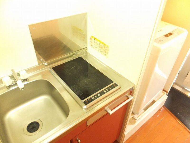 レオパレスホワイト キッチン