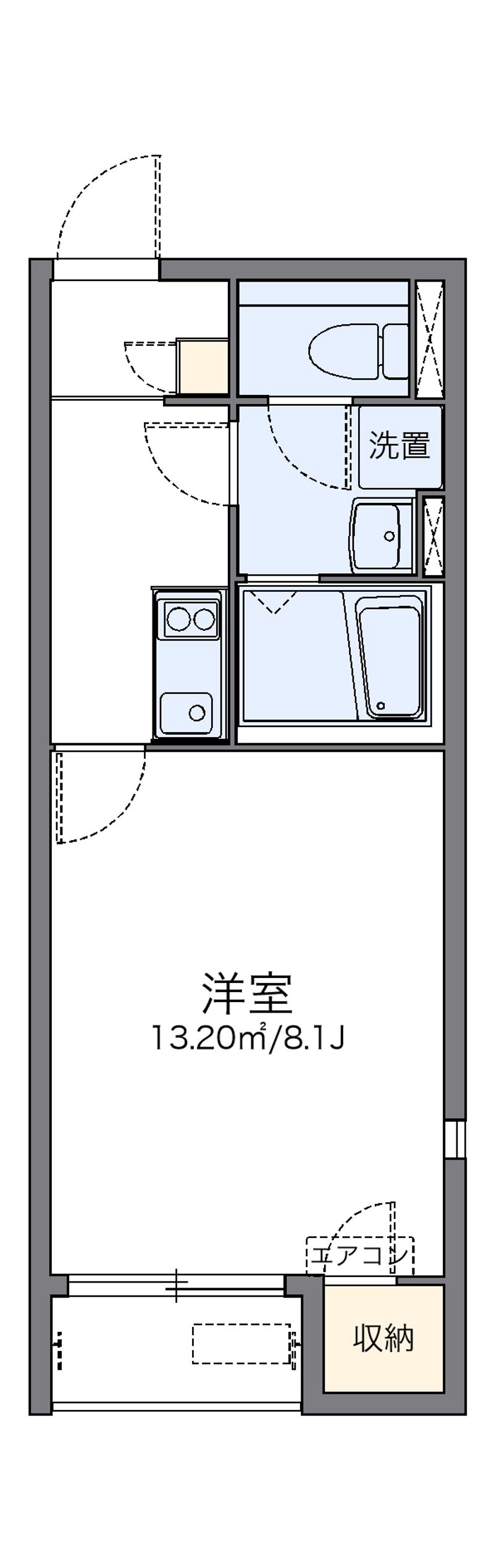 レオネクスト姫路さいしょう 間取図