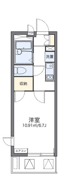 レオパレス蒔田 間取り図