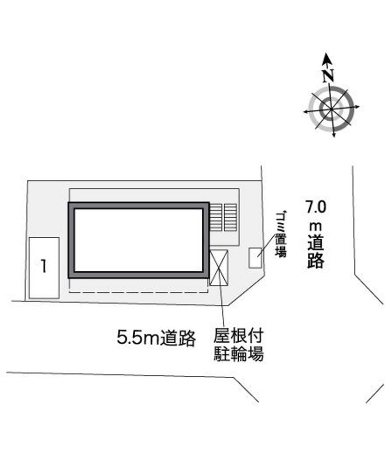 レオパレス長筬 配置図