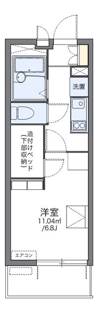 レオパレスＡｒｃａｄｉａ　Ｂ 間取り図