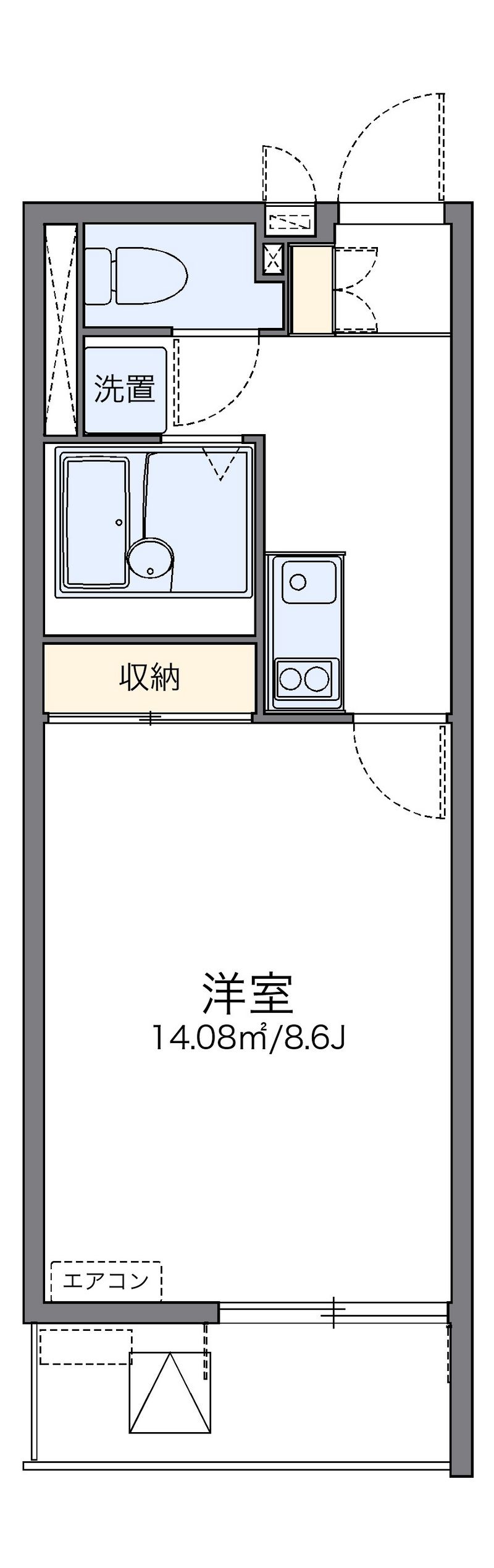 レオネクスト和光 間取図
