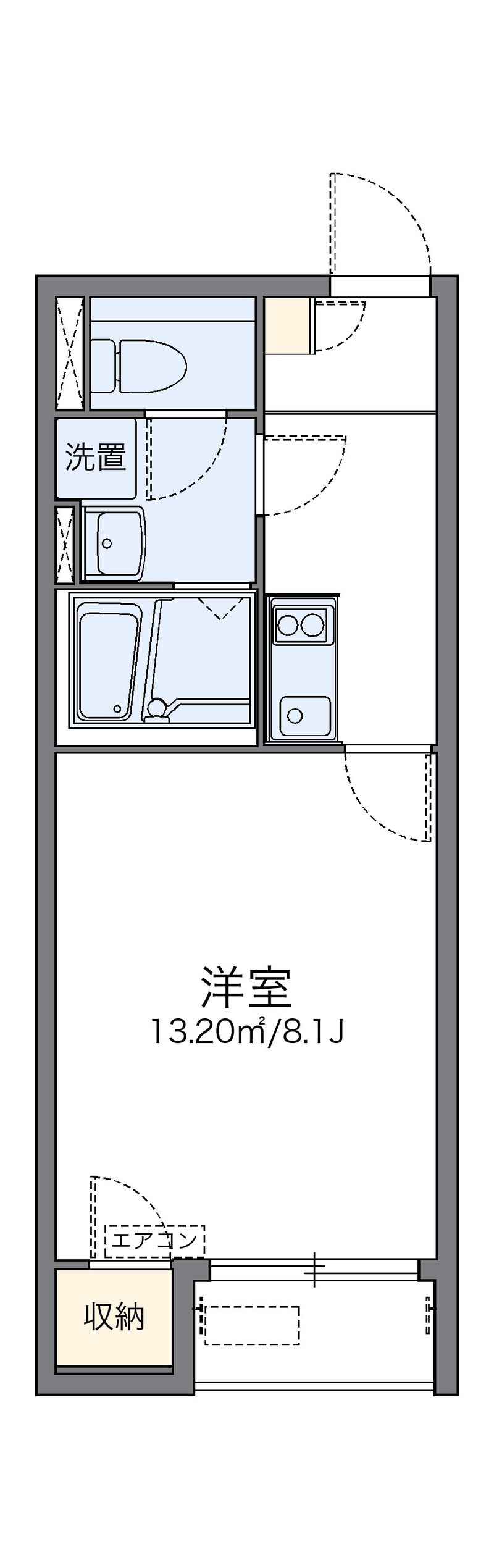 レオネクストユミィ 間取図