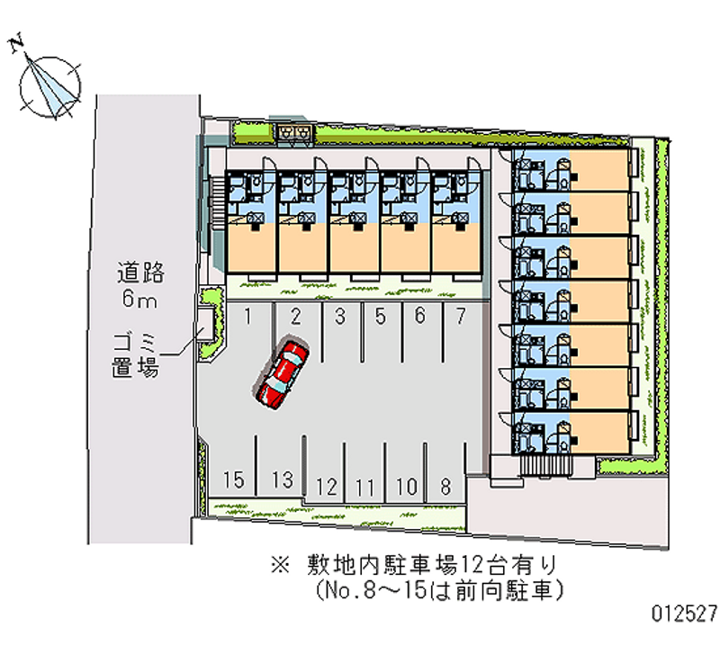 12527月租停車場