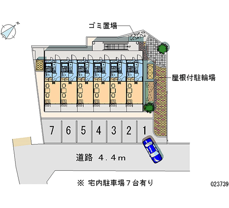 23739月租停車場