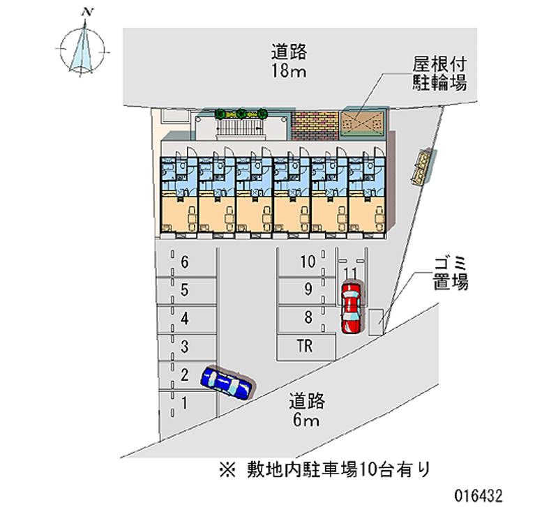 レオパレスサニーホームズ 月極駐車場