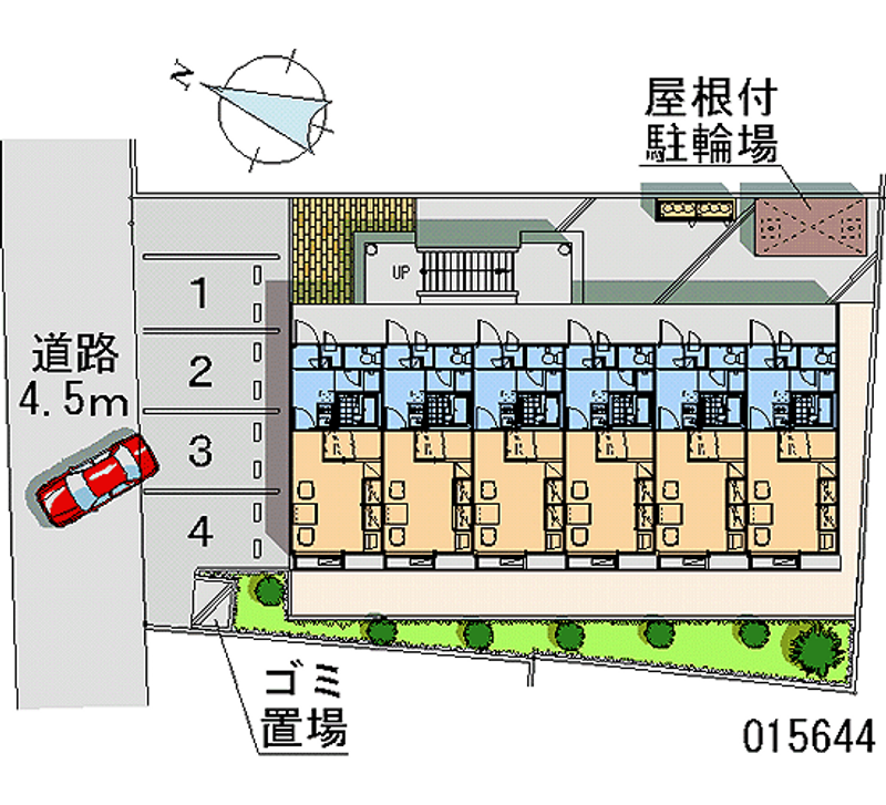 レオパレス桜が丘 月極駐車場