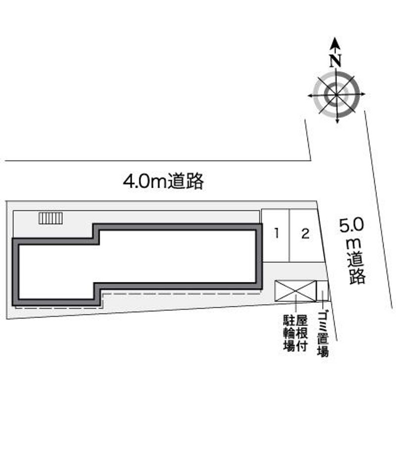 レオパレスラ　プランタン 配置図