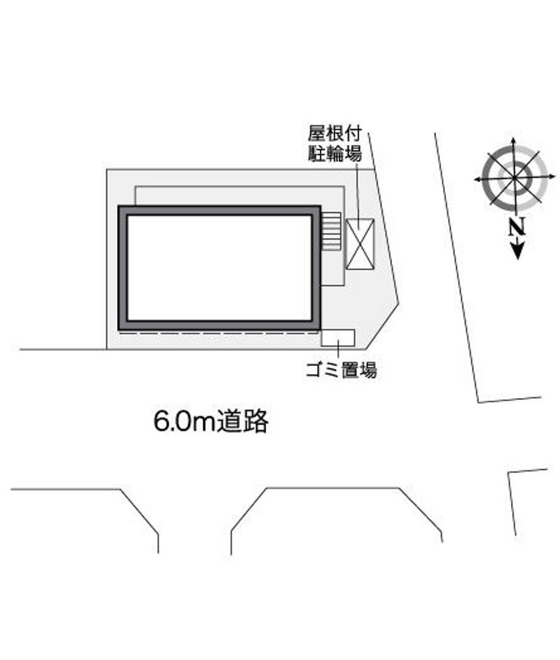 レオパレス清風 配置図