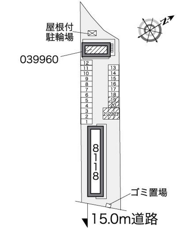 レオパレスドミール 配置図