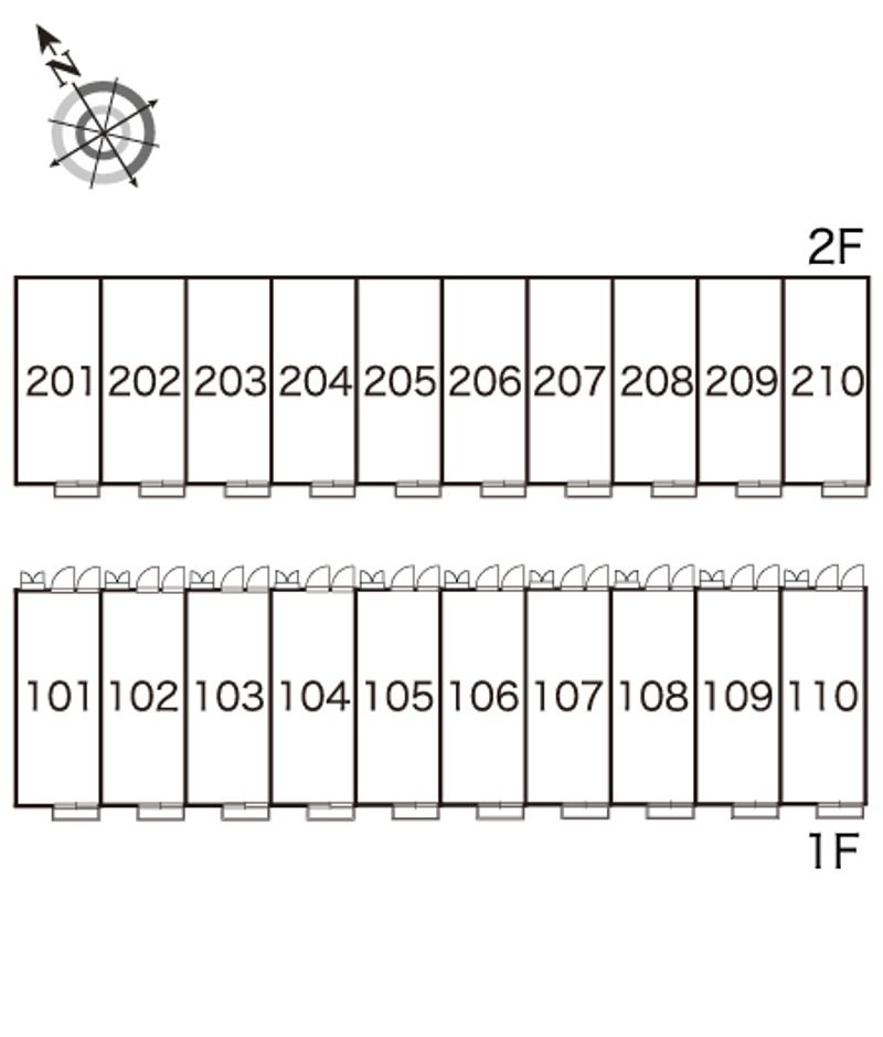 レオパレスＴ’Ｓ芭蕉 間取配置図