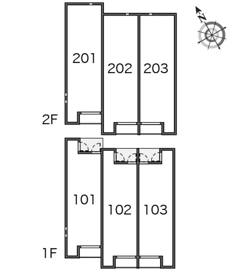 クレイノパピルス 間取配置図