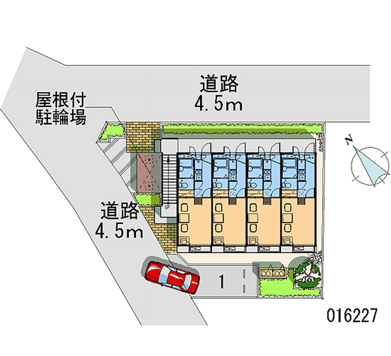 レオパレスエスペランサ公田 月極駐車場