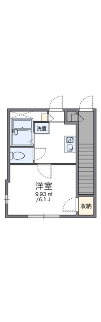 レオパレス扇 間取り図