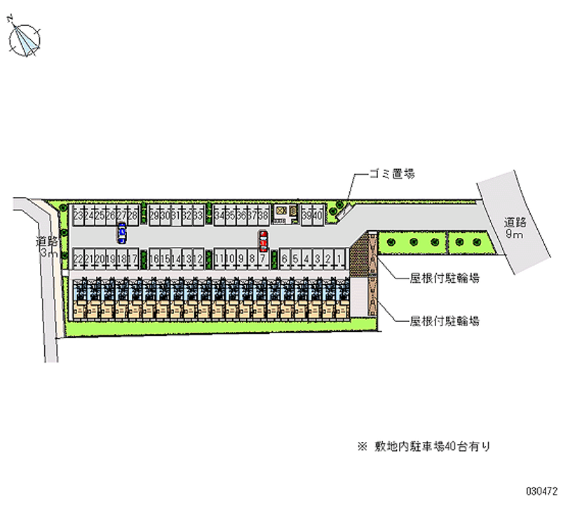 30472月租停車場