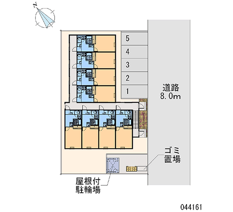 レオパレスイオ 月極駐車場