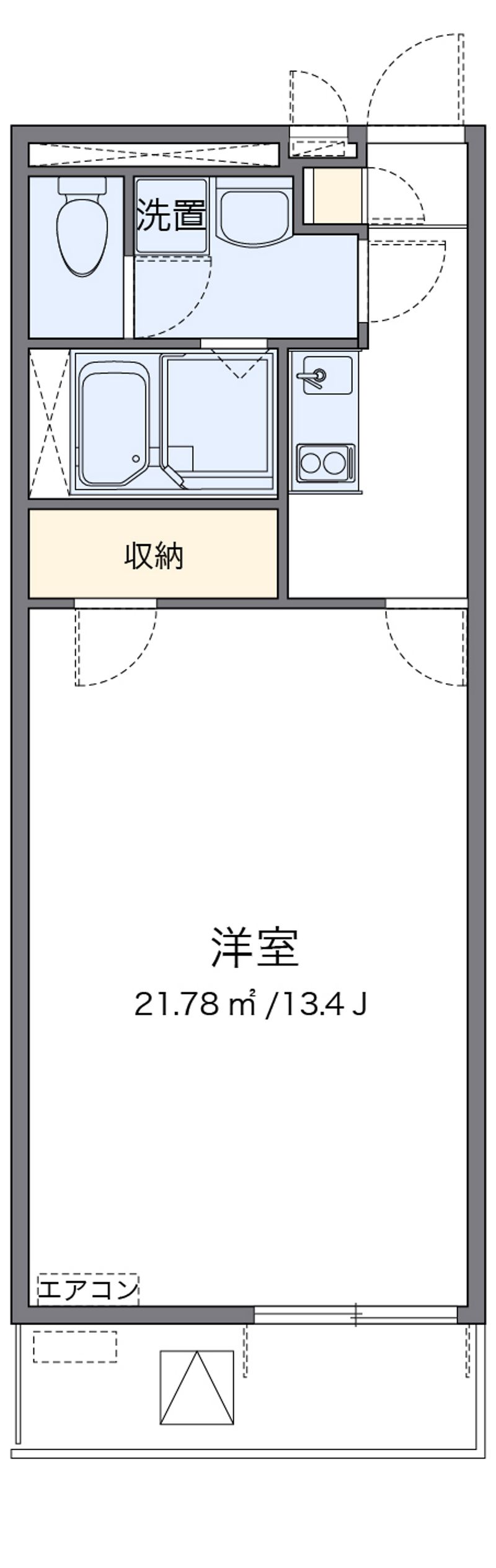 レオネクストさくらブリアン 間取図