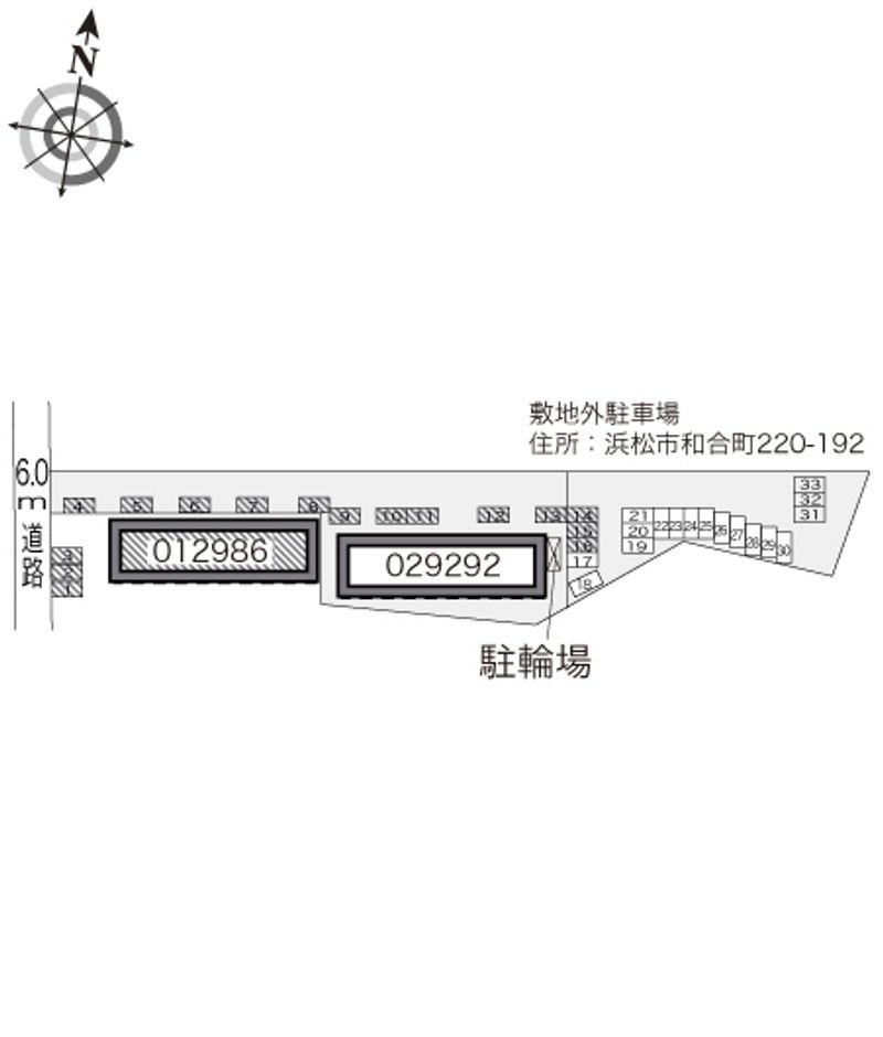 レオパレスクラージュ 配置図