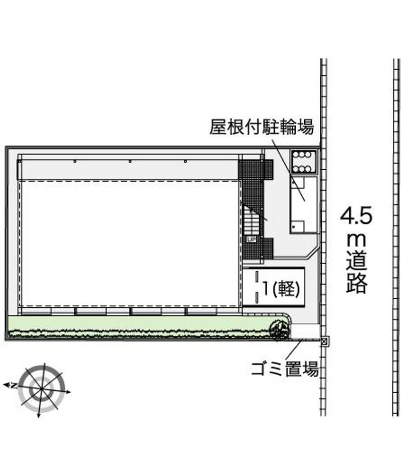 レオパレスパゴダ 配置図