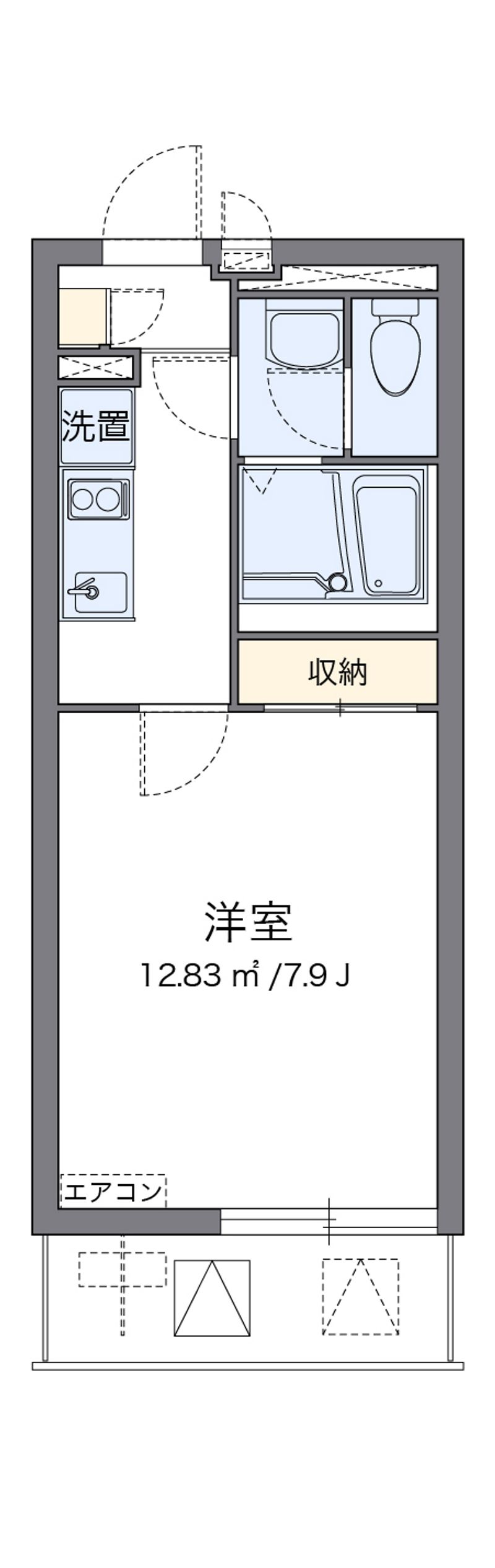 クレイノクレイ 間取図