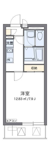 クレイノクレイ 間取り図