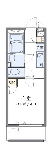 レオネクストベルポルト安針塚 間取り図