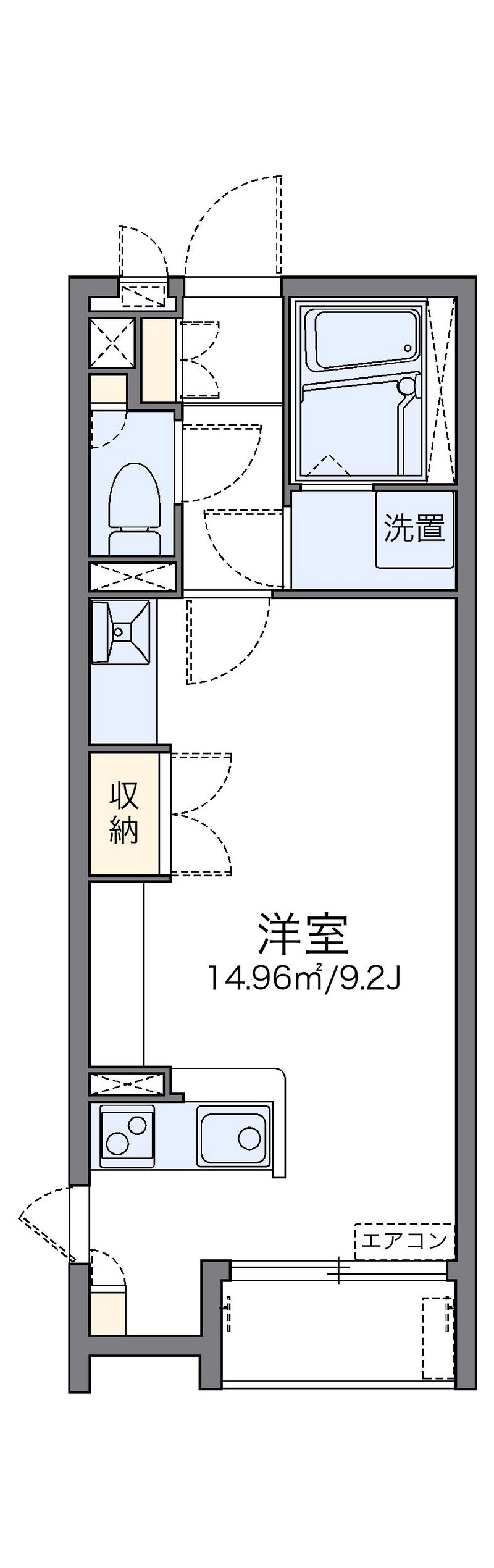 レオネクストベルテール 間取図