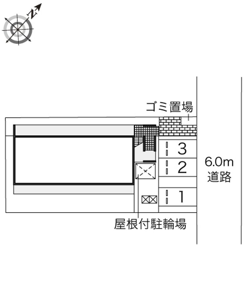 レオパレスファミリア５ 配置図