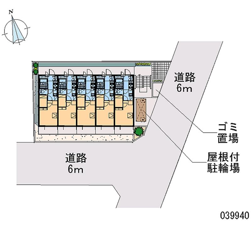 レオパレススノーヴァレー相模原 区画図