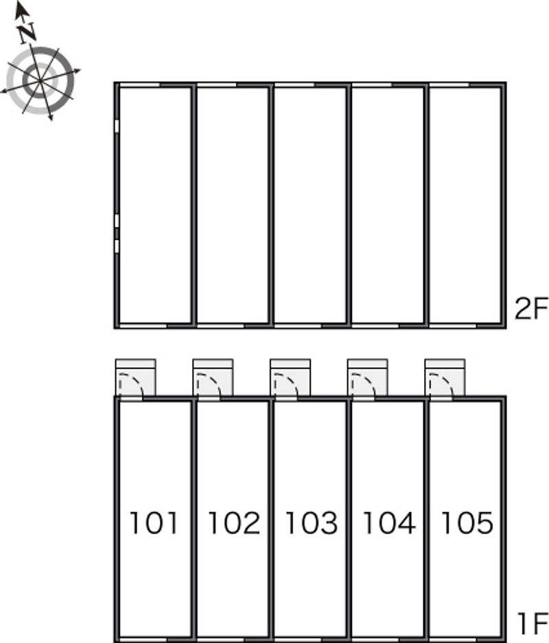 レオネクスト保水Ｂ 間取り配置図